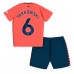 Everton James Tarkowski #6 Barnkläder Borta matchtröja till baby 2023-24 Kortärmad (+ Korta byxor) Billigt